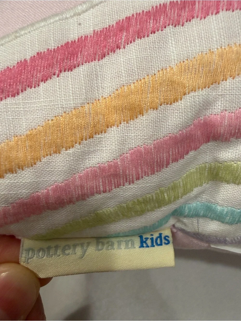 Pottery Barn Kids Molly Unicorn Pillow